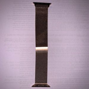 40mm Gold Milanese Apple Watch Band